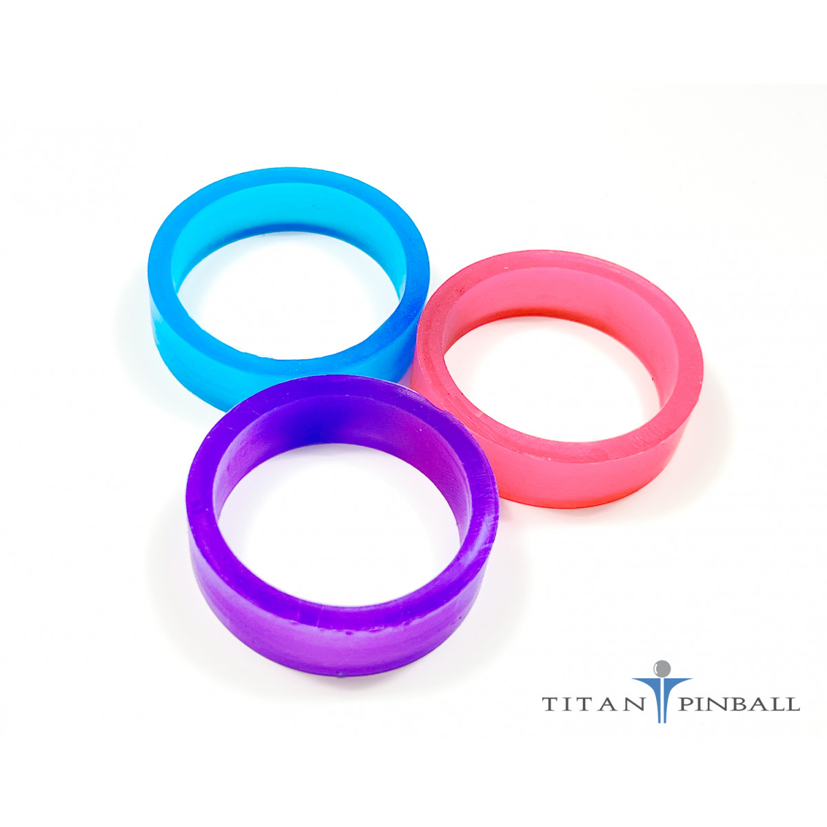 Glow-In-The-Dark Silicone Flipper Rubbers Standard Size